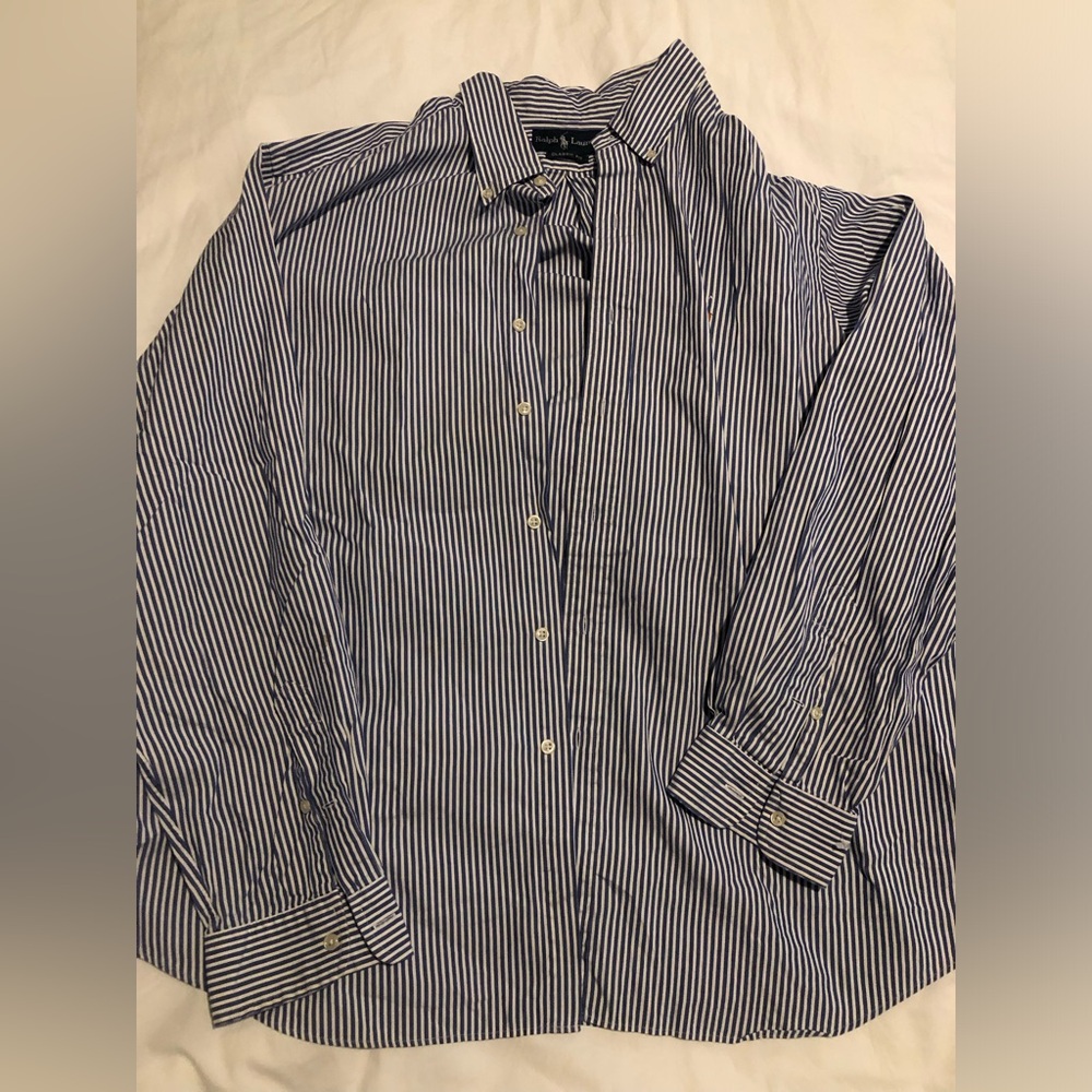 Ralph Lauren striped shirt EUC 761